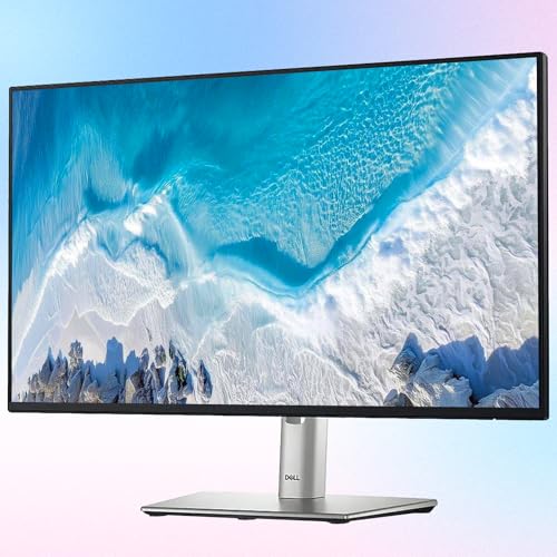 Image of Dell 24 inch FHD Monitor, IPS LED Display, 100Hz Refresh Rate, 99% sRGB, HDMI, DisplayPort, VGA, USB Type-A|B|C, Ultra-Thin Bezel, Low Blue Light, Height /Tilt /Swivel /Pivot, Multicolor