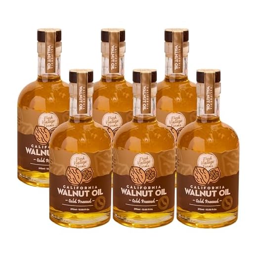 Fresh Vintage Farms Walnut Oil, Cold Pressed