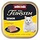 animonda Vom Feinsten Senior Vielfalt (32 x 100 g), Senior Nassfutter für ältere Katzen ab 7 Jahren, Katzenfutter ohne Getreide und Zucker, mit 100 % frischen, fleischlichen Zutaten