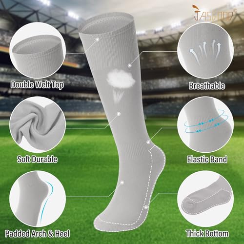 Image of Baseball Socks and Belt for Youth Adult Softball Socks Combo Elastic Waist Belt for Men Kids Boys Girls Women JASGOOD