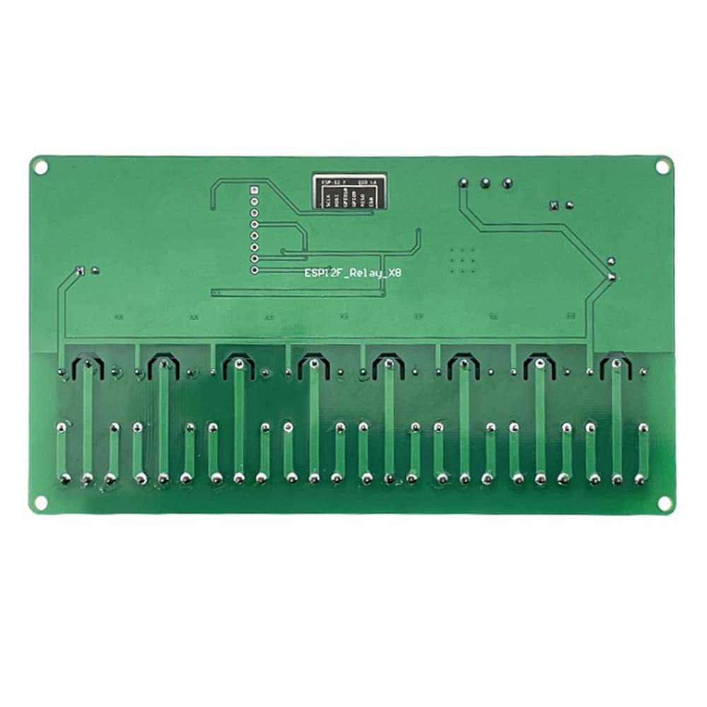 Modulo Relè 8 Canali ESP8266 WiFi 30A - Scheda Sviluppo ESP-12F DC7-28V/5V