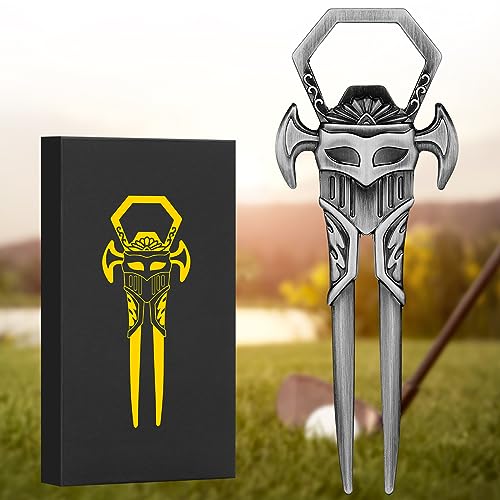 LULLEA 2-in-1-Golf Pitchgabel Reparaturwerkzeug und Bierflaschenöffner, Golf Geschenk, Bier Geschenke Weihnachtsgeschenke Geburtstagsgeschenk für Männer...