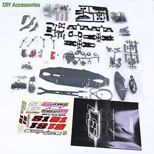 Spec-R S1 1:10 Rc 1/10 4Wd Electric Touring Car Chassis Frame Kit (Diy) #TOP1