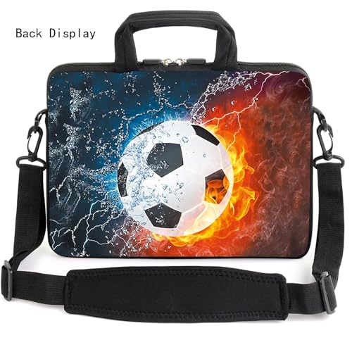 Funda para portátil 13" Neopreno con bolsillo y correa ajustable miniatura 5