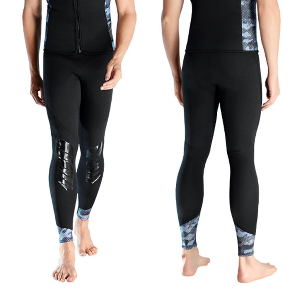 Pantalon De Plongée SaiDuoDuo 3mm – Néoprène, Taille Haute, UV50+, Homme/femme – Surf, Snorkeling, Kayak