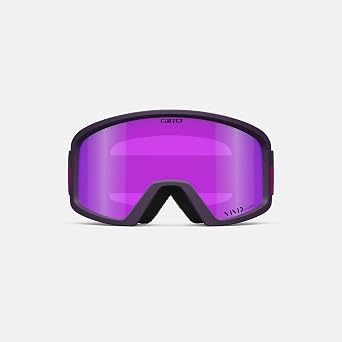 Giro Blok Ski Goggles - Snowboard Goggles for Men & Youth - Urchin Cloud Dust Strap with Vivid Pink Lens