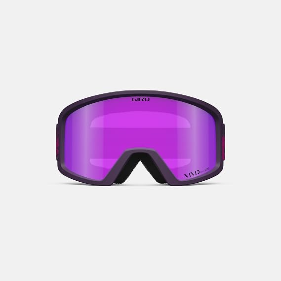 Giro Blok Ski Goggles - Snowboard Goggles for Men & Youth - Urchin Cloud Dust Strap with Vivid Pink Lens