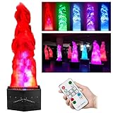 36 LED Fake Fire Flame Light RGB 3-in-1 DMX Artificial Fire Lamp 5ft Simulated Flame Lamp Effect for Stage Halloween DJ Party Lighting Nightclub Campfire Party Special Holiday (RGB-5FT)