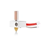 Sovol SV06 Hotend Kit Coming with Brass Nozzle Heating Block Thermistor Heating Wire, Metal Throat and Silicone Cover