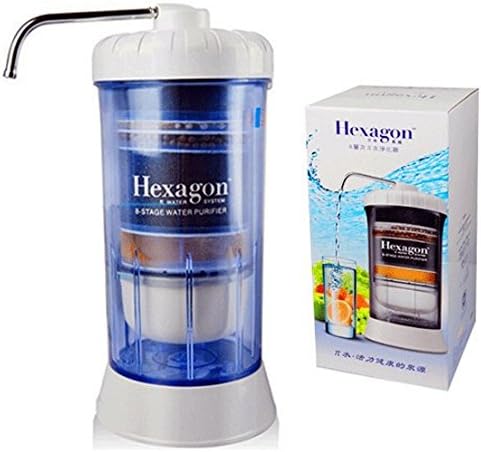 Hexagon™ 8 Stage Water Purifier Water System Filtration Healthy Water Household Portable