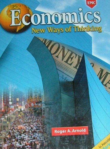 Economics New Ways of Thinking : Roger Arnold: Amazon.in: Books