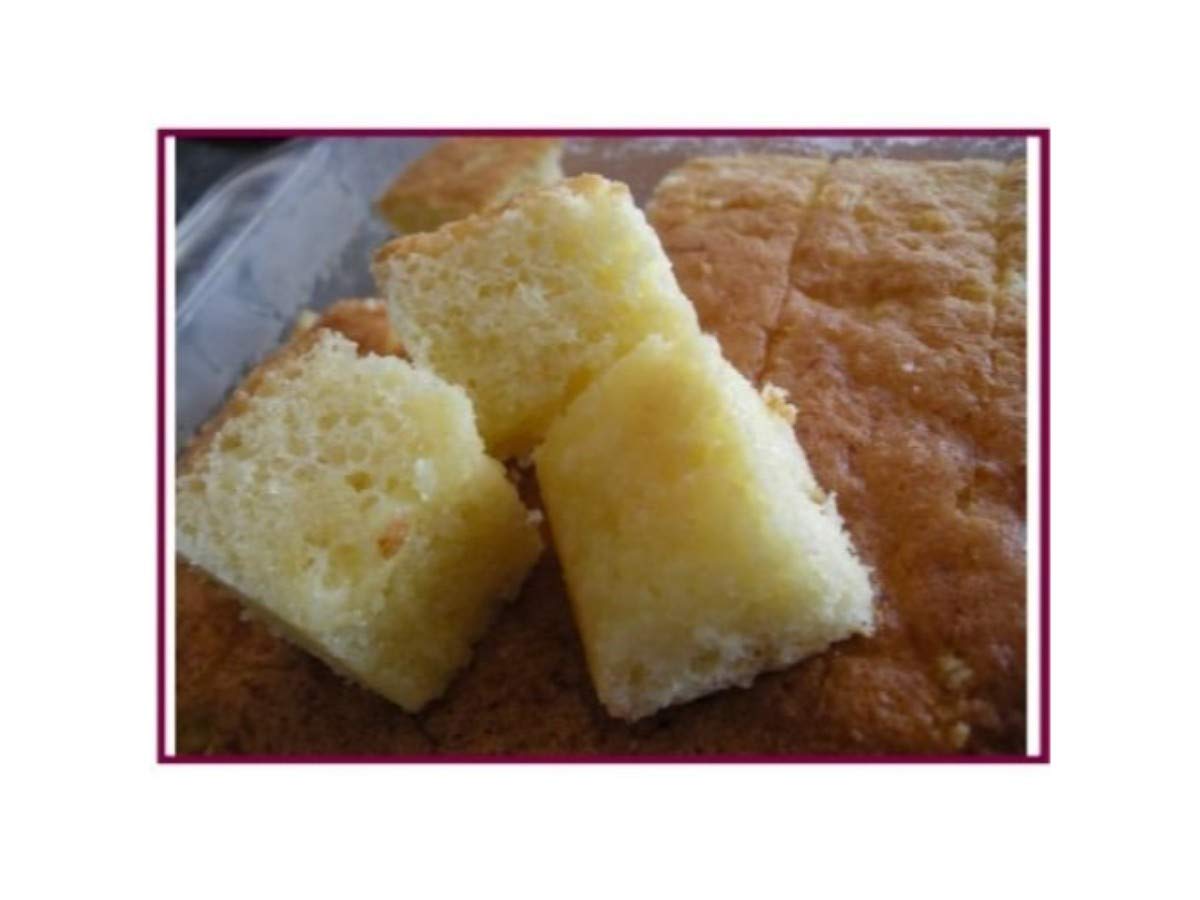 Love and Quiches120 Cut 1/2 Sheet Yellow Cake, 3.25 Pound -- 1 each.