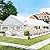 COBIZI 20x40 Party Tent Heavy Duty, Party Tents with 8 Removable Sidewalls & 4 Built-in Sandbags, Commercial Wedding Large Tent UV50+ Waterproof, White