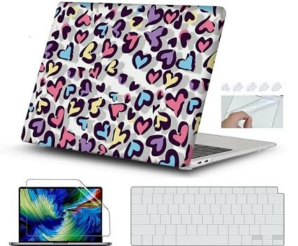 Image of Case Compatible with MacBook Pro 13 inch Case 2024 2023-2016 M1 M2 A2338 A2289 A2251 A2159 A1706 A1989 Plastic Hard Shell Case Cover (Design10)