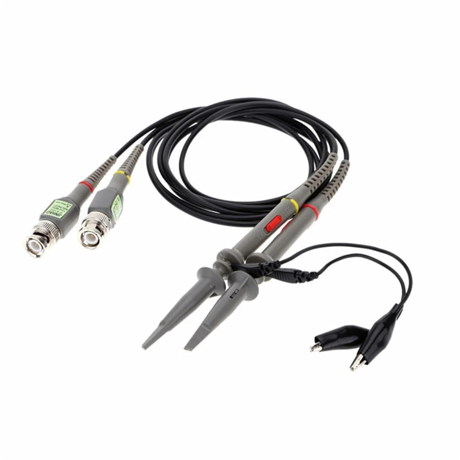DC-100MHz Scope Clip Probe P6100 Oscilloscope Suitable for FNIRSI 1014D 1013D DSO-TC3 DPOX180H DSO2C10 6022BE Universal (Color : 1PCS P6100)