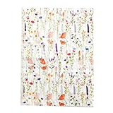 TINYFUTURE 100 Sheets Flower Gift Wrapping Tissue Paper Recyclable Greenery Botanical Packaging Bag for Wedding Birthday Showers Art Craft Party Favor Decoration