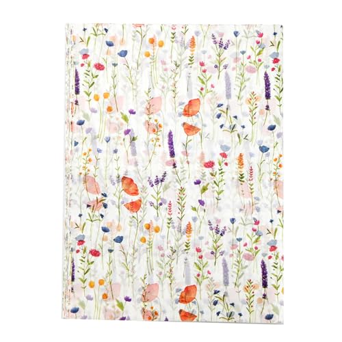 TINYFUTURE 100 Sheets Flower Gift Wrapping Tissue Paper Recyclable Greenery Botanical Packaging Bag for Wedding Birthday Showers Art Craft Party Favor Decoration
