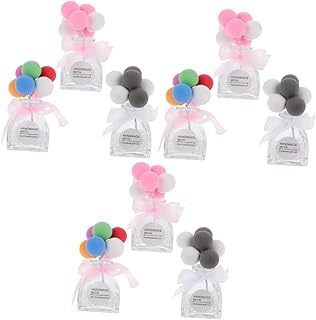 Amosfun 9 Peças Garrafa De Carro Difusores De Óleo De Carro Difusor De Carro Garrafa De Perfume Vazia Difusor De Carro Garrafas Vivas Difusor De Carro Óleo Essencial Difusor De Carro