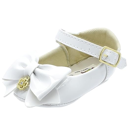 Sapatinho Bebê Sapatilha Bebê Mania Estilo Conforto Branco