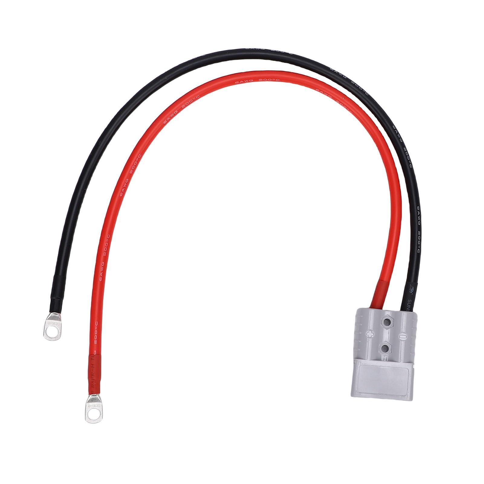 Connettore Rapido Batteria, Connettore Anderson 600 V 120 A, Spina SC16-8 Terminale 6 AWG per Carrelli Elevatori Elettrici, Carrelli da Golf, Auto A Batteria