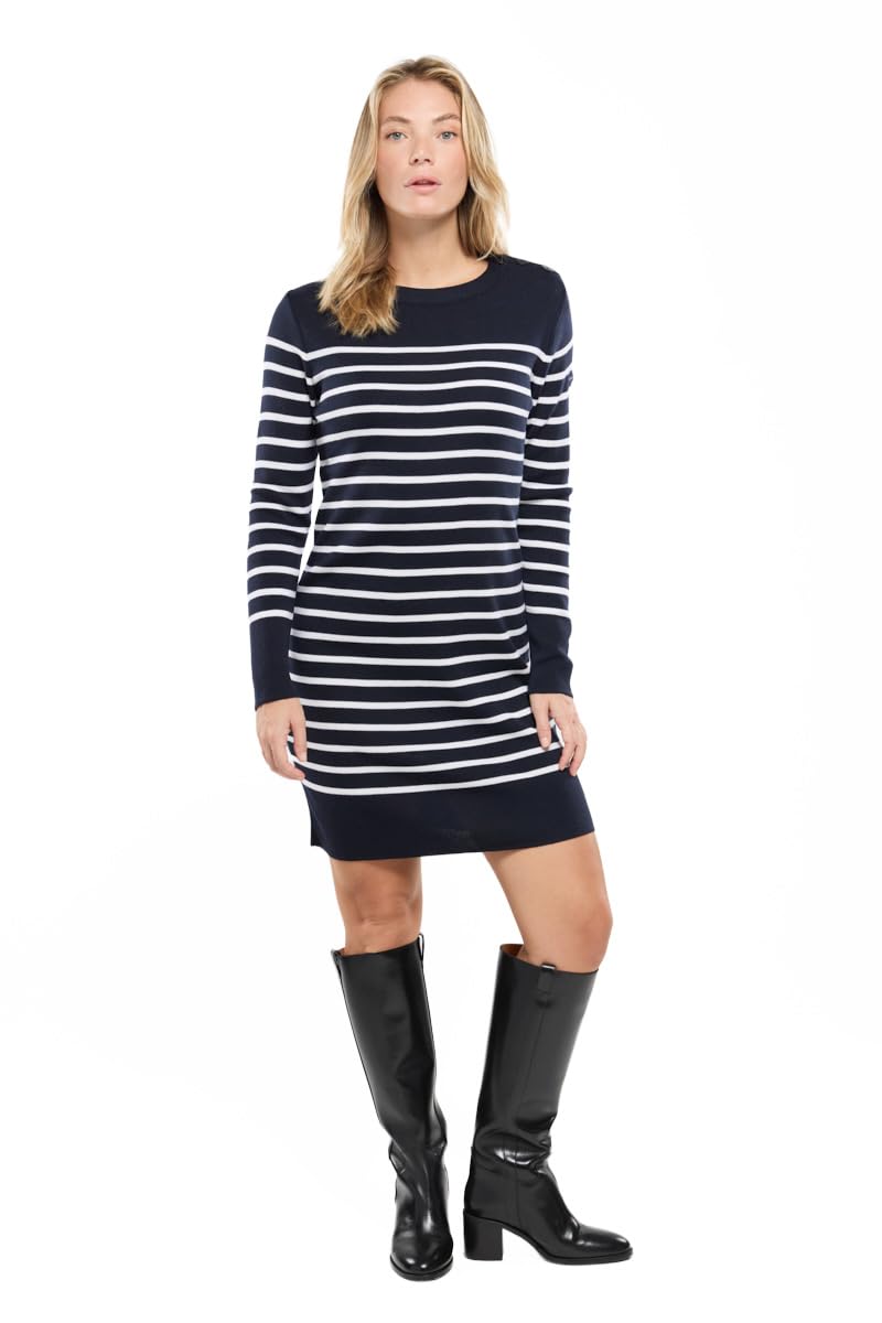 Armor Lux Damen Robe Raye Marin Heritage Kleid