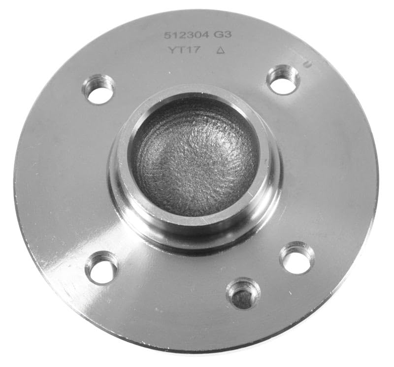 Image of TRQ 2 Piece Rear Wheel Bearing & Hub Assembly Set Compatible with 2002-2006 Mini Cooper