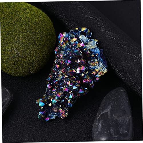 Grappe de cristal décorative multicolore de 100g pour bureau et aquarium