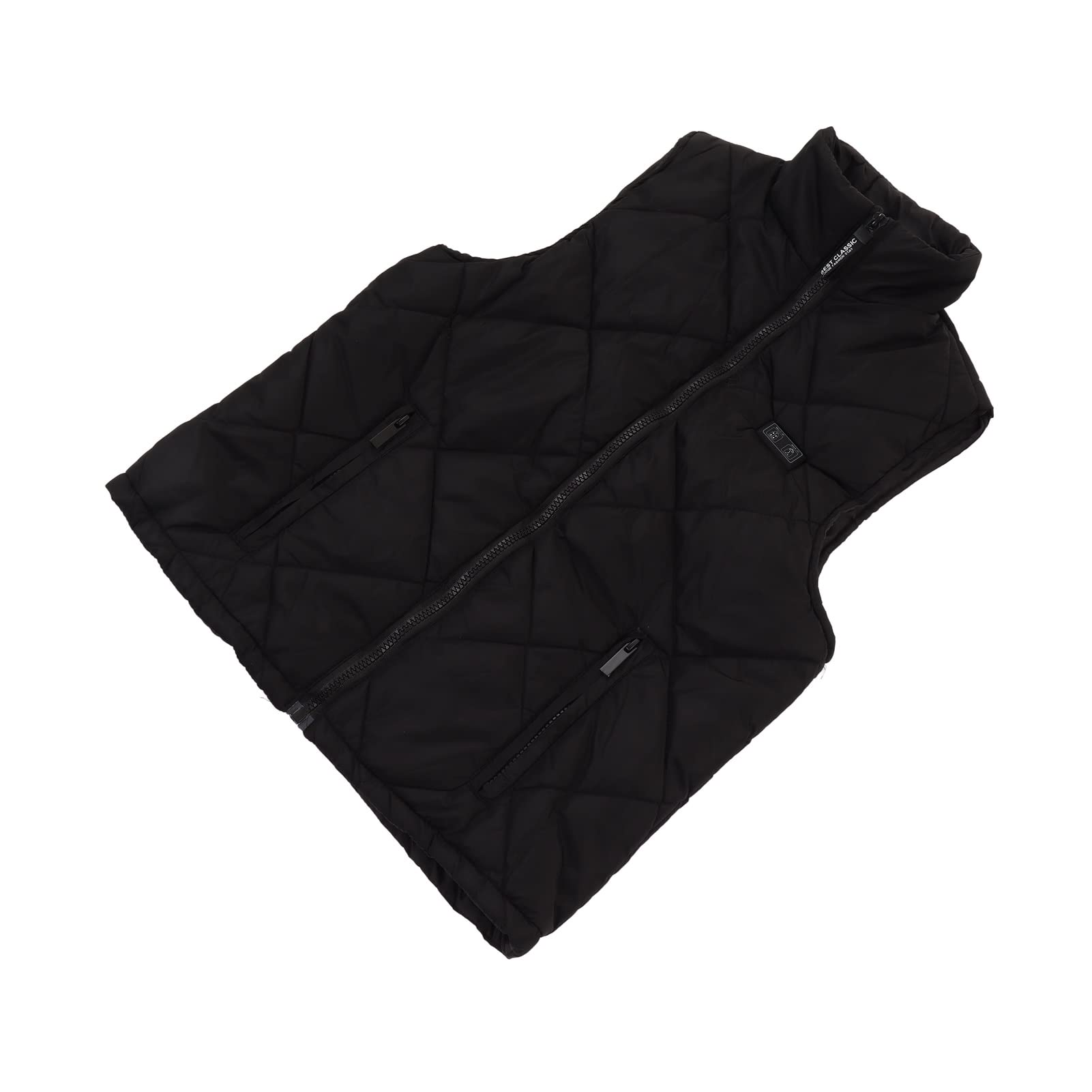 Veste Chauffante électrique pour Enfants, Veste Chauffante USB 13 Zones, Parfaite pour les Activités de Plein Air et les Loisirs à la Maison, Noir