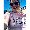 Bride-T-Shirt-I-Said-Yaass-Diamond-Ring-Wedding-Honeymoon-Shirts-Women-Vacation-Bachelorette-Party-Tees-Tops Bride T Shirt I Said Yaass Diamond Ring Wedding Honeymoon Shirts Women Vacation Bachelorette Party Tees Tops Size M (Pink)