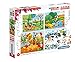 Clementoni 21408 Progressive Puzzle Die 4 Jahreszeiten – Puzzle 20 + 60 + 100 + 180 Teile ab 3 Jahren, bunte Kinderpuzzle mit zunehmendem Schwierigkeitsgrad, Denkspiel für Kinder