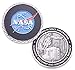 NASA Logo Challenge Coin - NASA Collectible Coin - Soft Enamel Mate Paint Official Logo of National Aeronautics & Space Administration Coins - Veteran Owned Company!