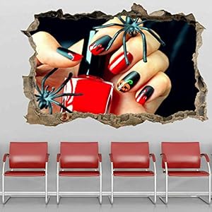3D effect muurtattoo sticker doorbraak zelfklevende muurschildering muursticker stenen muur doorbraak muursticker tattoo…