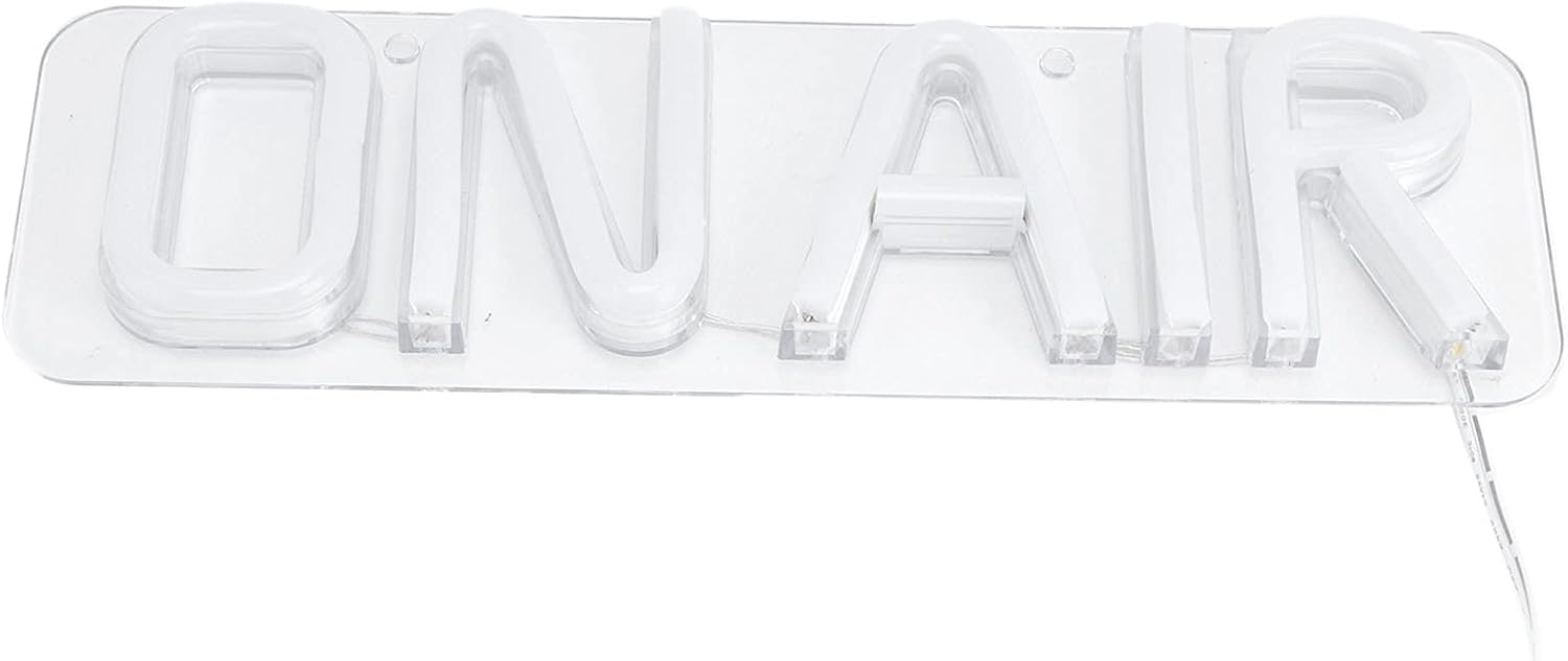 LED Neon Sign Light for Wall Decor ON AIR Sign USB Powered Night Light for Bedroom Living Room Bar Restaurant Office Window Wall Decor