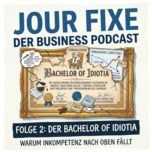 Jour Fixe #2: Bachelor of Idiotia &ndash; Warum Inkompetenz nach oben f&auml;llt