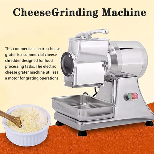 Rallador eléctrico comercial para queso 550W con contenedor miniatura 4