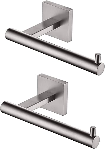 Vista 104 de KOKOSIRI Soporte de papel higiénico Dispensador de papel tisú para baño Portarrollos de baño Níquel cepillado Acero inoxidable B2005BR