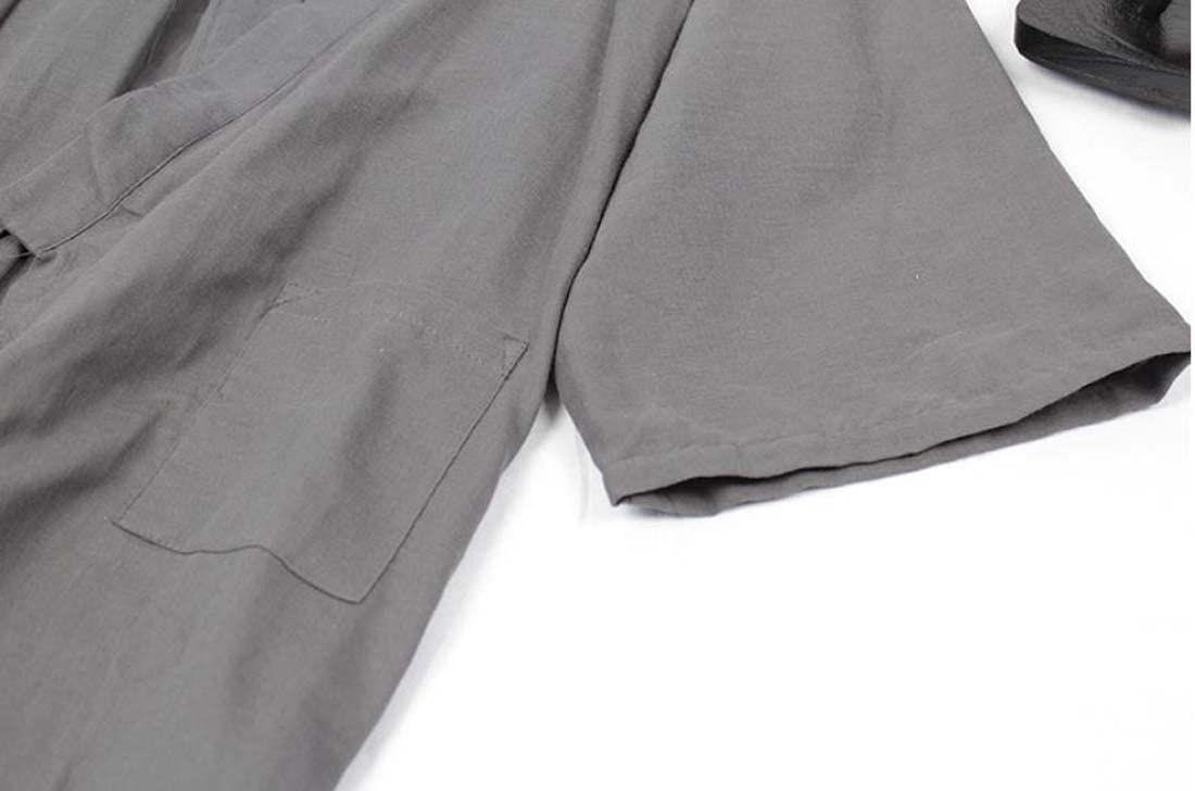 Fendawn Strive Pyjamas im japanischen Stil Klassischer traditioneller Bademantel aus Baumwolle Kimono Freizeitkleidung für Männer und Frauen