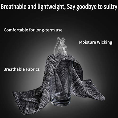 Image of Achiou Cooling Neck Gaiter, UV Protection Face Cover Scarf for Men Women | Breathable, Soft and Quick-Dry Neck Gaiter for Cycling, Running, Fishing