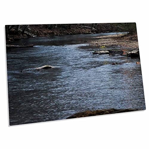 3dRose Desk Pad Helen Georgia Creek L 40.64x58.42 cm