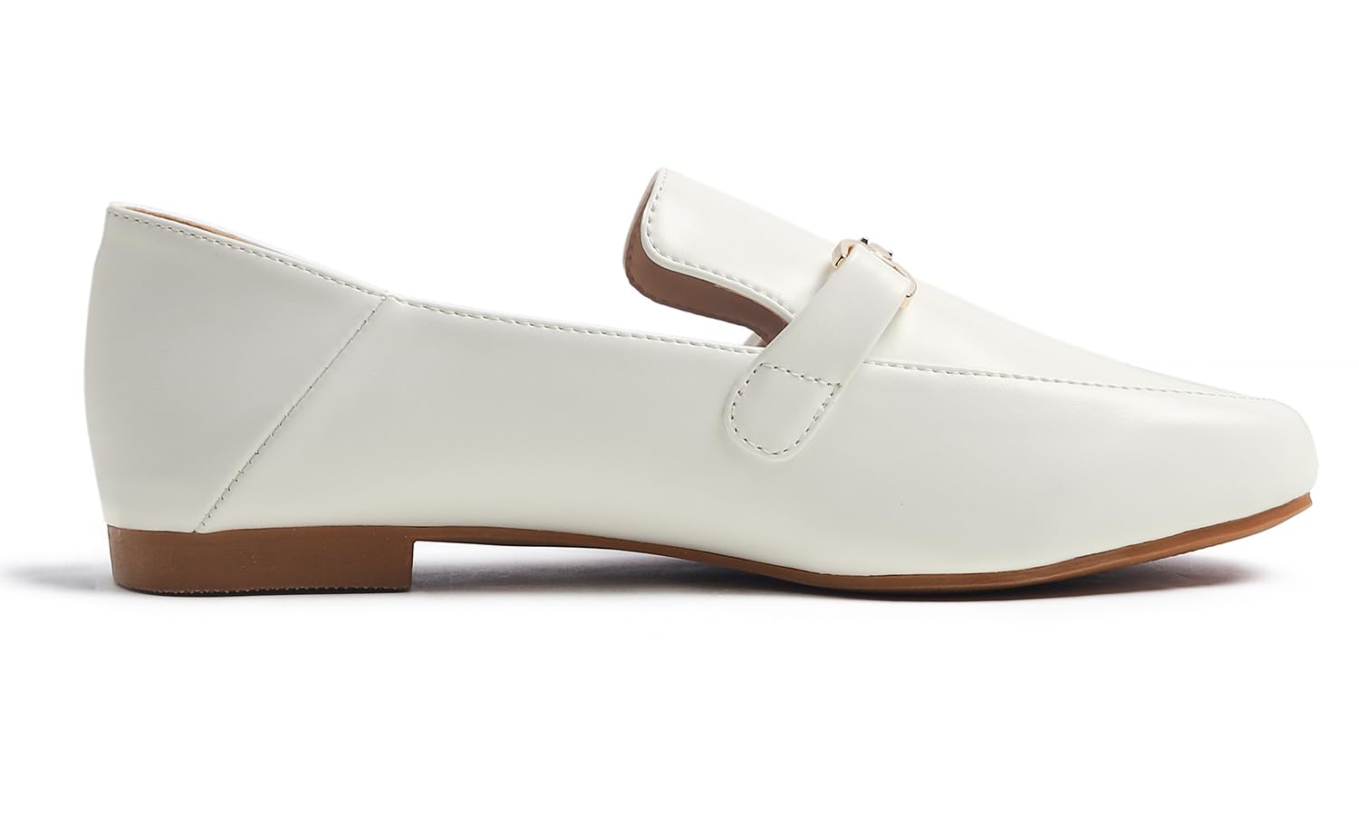 Feversole Women's Fashion Trim Deco Loafer Slippers,Pantoufles Trim Deco pour Femmes à la Mode