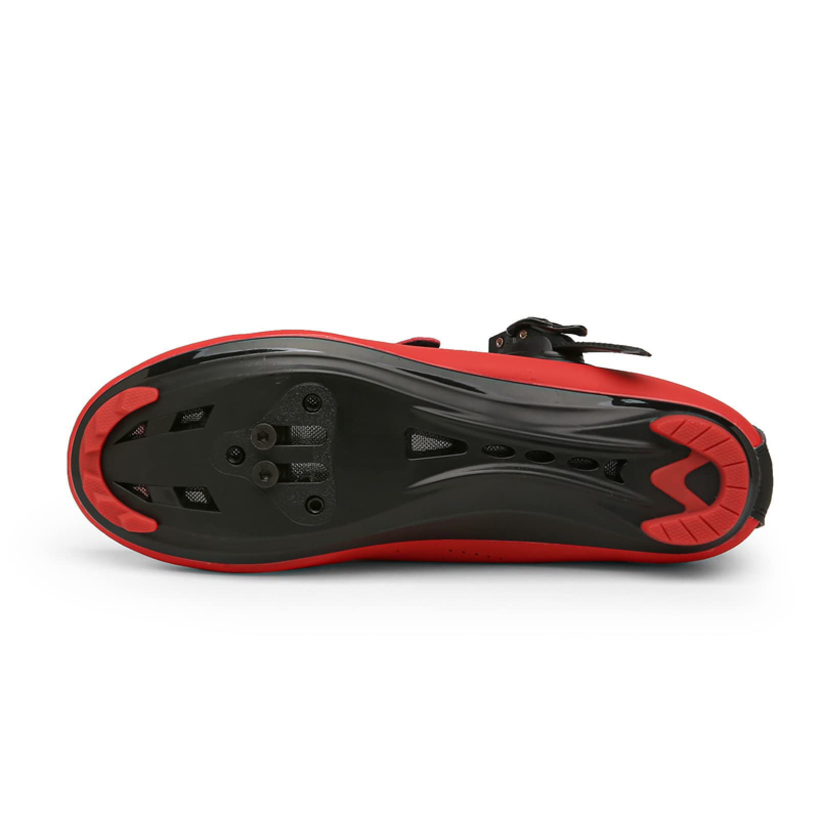 Chaussures Cyclisme Femme Peloton Taille 40/9, Noir/Rouge (Neuves Sans Boîte)