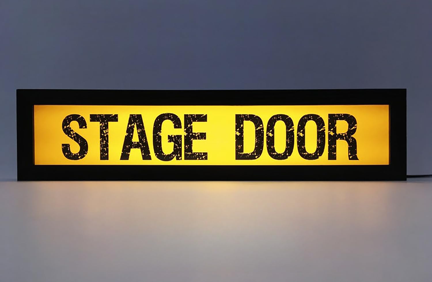 Stage Door RGB LED Neon Lightbox with Remote Control Wall Mountable Pulsing Studio Warning Sign Illuminated Lights Sign for Cinema Libraries Cafes Home Company Desk Wall Decor USB Powered