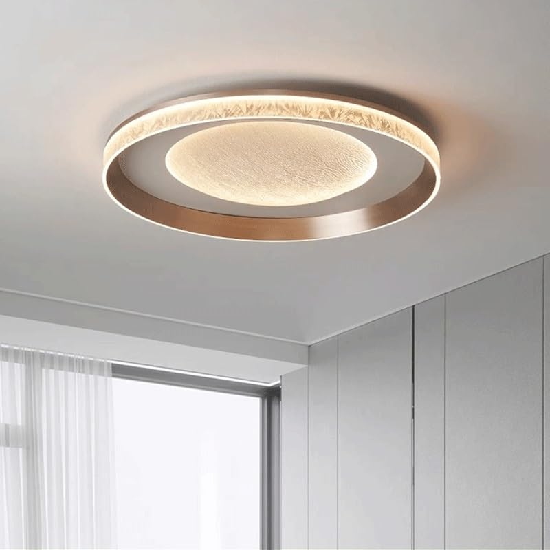 Plafonnier acrylique 23,6 pouces au style minimaliste italien - 3