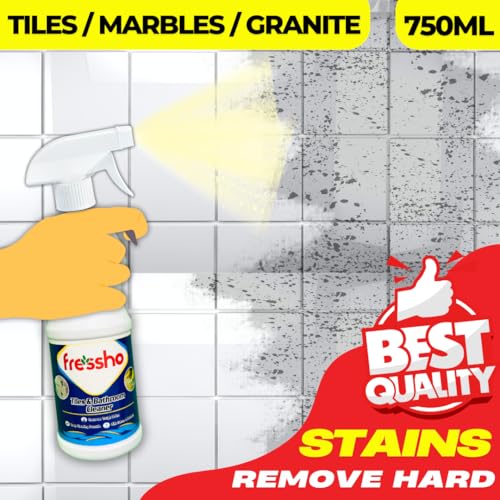 Image of Tile Cleaner (Pack of 2) | Ceramic, Marble, Granite Cleaner | Surface Cleaner Liquid & Tile Stain Remover | Bathroom Floor | 1 + 1