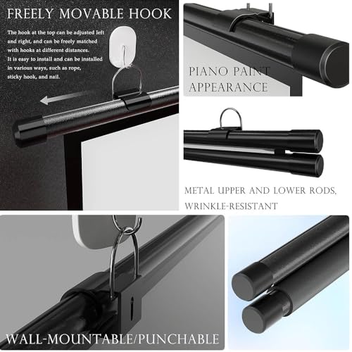 Pantalla Manual para Proyector 72" 4:3 miniatura 4