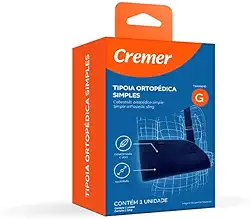 TIPOIA ORTOPEDICA SEM ALMOFADA TAM G AZUL CREMER CX/24