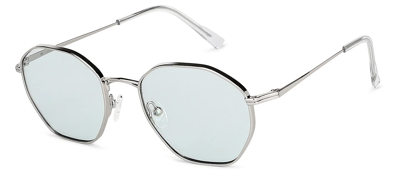 John Jacobs | Full Rim Hexagonal Stylish & Premium Sunglasses | JJ Tints | Polarized and 100% UV Protected | Men & Women |...