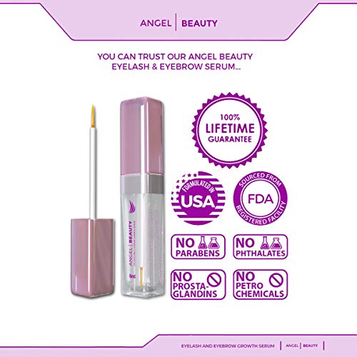 Eyelash-Growth-Enhancer-Brow-Serum-for-Long-Thick-Lashes-and-Eyebrows-Clinically-Tested-Natural-Ingredients-Vegan-Cruelty-Free-Hypoallergenic-Sulfate-Free-Perfume-Free-Organic-Gluten-Free