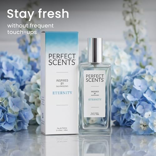 Image of Perfect Scents Fragrances, Inspired by Calvin Klein's Eternity, Women's Eau de Toilette, CLEAN, Vegan, Paraben-Free, Phthalate-Free, Never Tested on Animals, 3.4 Fluid Ounces