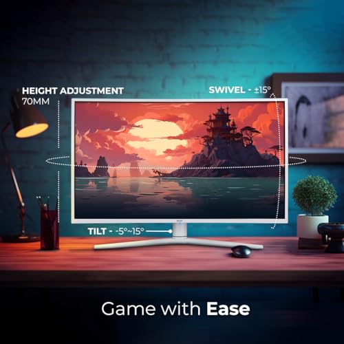 Image of Acer XZ396Q 38.5 Inch (97.79 Cm) Led 3000R Curve WQHD VA Panel LCD Monitor with LED Back Light technology I 1 MS VRB I 170 Hz I Hdr 400 I Dci-P3 93% I Amd Free Sync I 2 x HDMI 2 x DP I Stereo Speakers